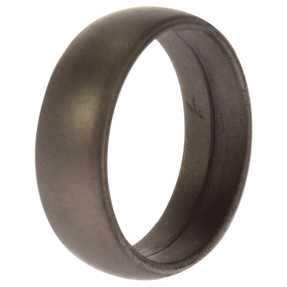 Silicone Wedding Ring - Grey by ROQ for Men - 15 mm Ring - Picture 2 of 2